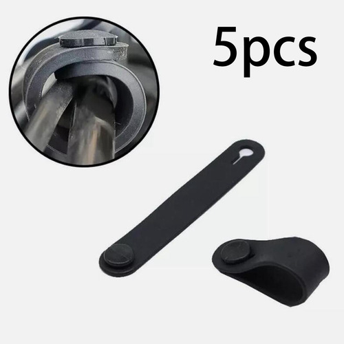 2 X 5 Piezas Correas De Cable De Silicona Bridas Para