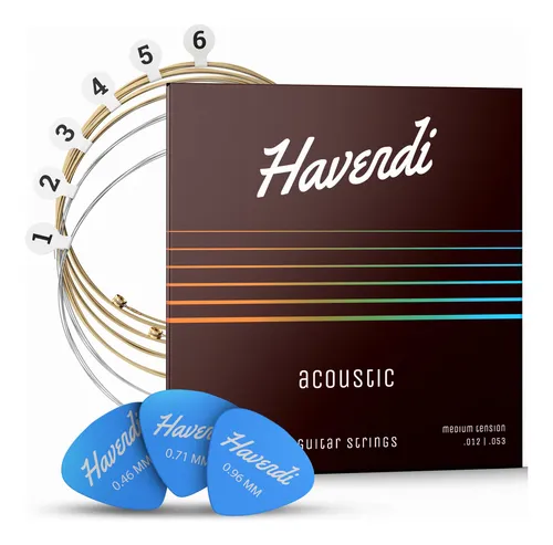 comprar Havendi® Cuerdas De Guitarra I Cuerdas De Guitarra Acústica 