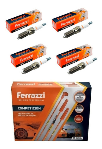 Kit Cables + Bujias Competicion Ford Escort 1.8 16v Zetec