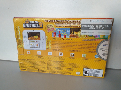 Nintendo 3ds 2ds New Super Mario Bros 2 Blanco (Usado)