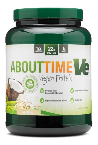 Proteína Completa Vegana Orígen Vegetal Vanilla 2 Lbs