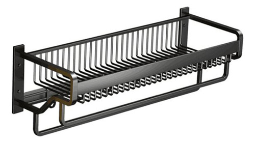 Soporte De Toalla 50x23x16cm Aluminio Bighouse Mimbral