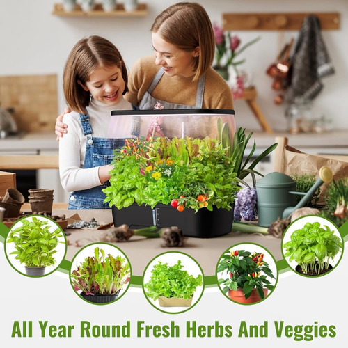 Sistema De Cultivo Hidropônico Led Grow Light