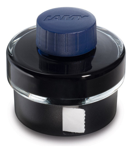 Tinta Lamy Azul-negro P/ Embolo Frasco Vidrio Tintero 50ml