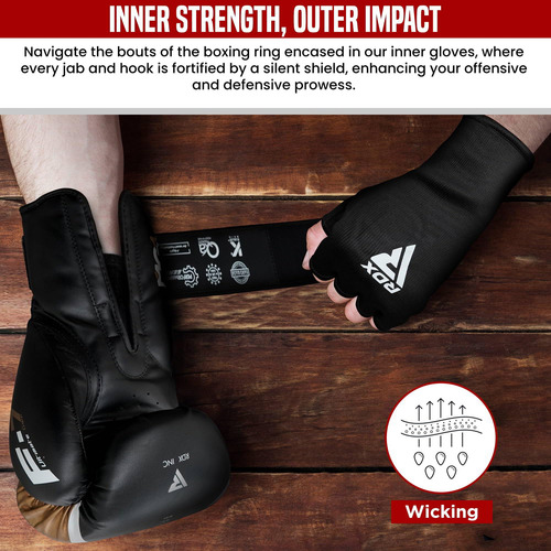 Rdx Y Boxeo Vendas Guantes Mma Protector Puño Vendajes