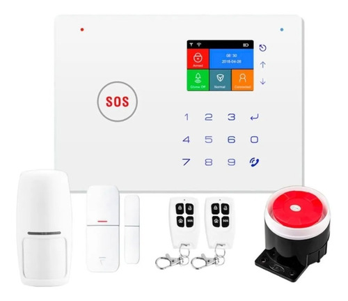 Sistema De Seguridad Kit De Alarma Inteligente Wifi Gsm Tuya