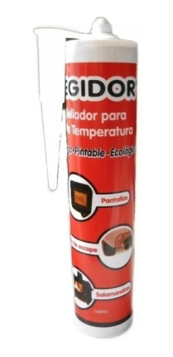 Sellador Alta Temperatura 1000 °c Cartucho 300cc