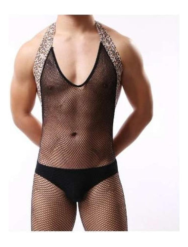 Lenceria Hombre Sexy Malla Tanga Para Ocasiones Especiales  