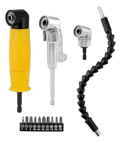 Kit De Accesorios De Taladro Profesional Con Acero Al Cromo