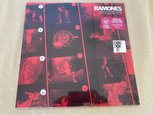 Ramones Live At The Wireless 1980 Disco Lp  Vinilo Impecable