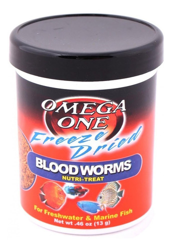 Blood Worms 13gr Gusanos Sangre Comida Peces Acuario