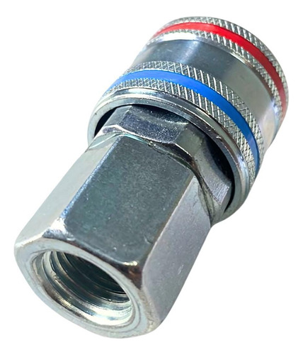 Engate Rápido Para Ar Comprimido Rosca 1/4 Npt Fêmea