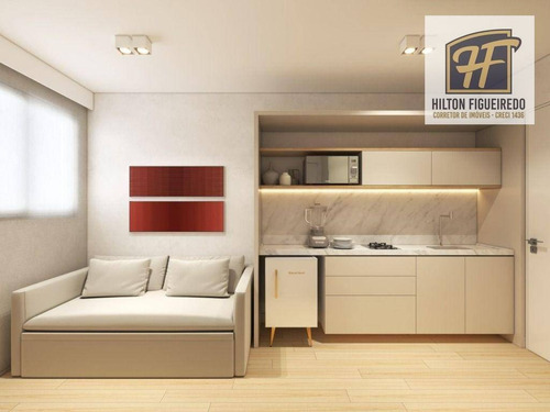 Imagem 2 de 19 de Flat Com 1 Dormitório À Venda, 23 M² Por R$ 377.430,61 - Tambaú - João Pessoa/pb - Fl0077