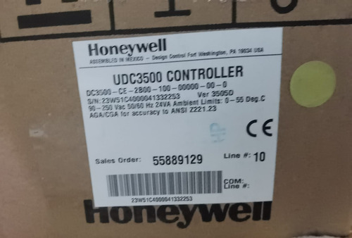 Dc3500-ce-2b00-100-00000-00-0 Control Temperatura Honeywell