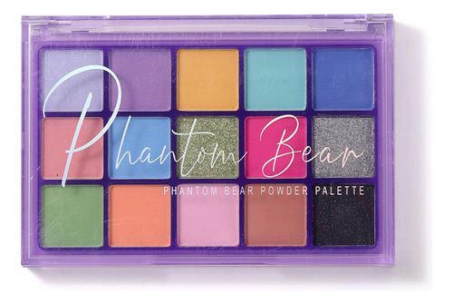 Paleta De Maquillaje De Sombras De Ojos E Colorful, 15 Color