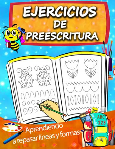 Ejercicios De Preescritura | Aprendiendo A Repasar Líneas Y