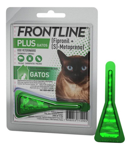 Antipulgas Frontline Plus Para Gatos - Merial 