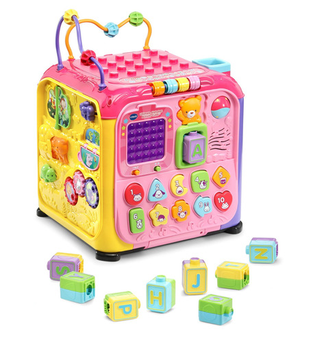 Vtech Ultimate Alphabet Activity Cube, Pink