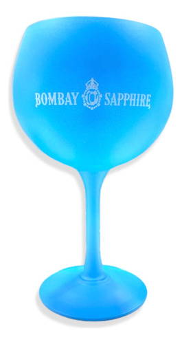 Copa De Vidrio Bombay Sapphire Gin Celeste Opaco 500ml 