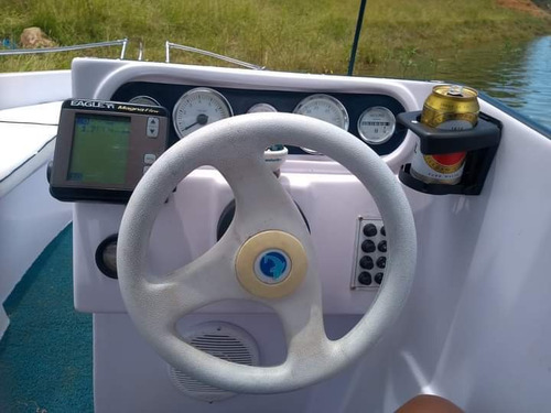 Lancha Coral 18 Motor 115 Hp Johson Muito Boa