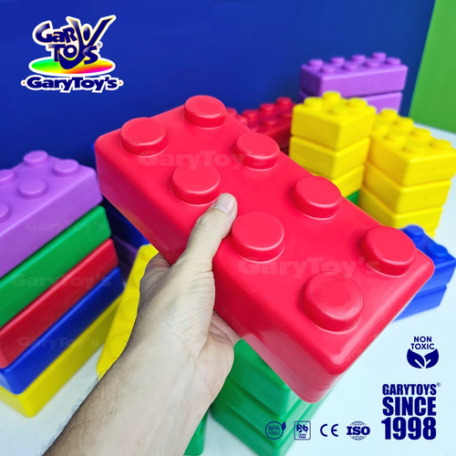 Bloques De Construccion Gigantes Juego Didactico Para Niños