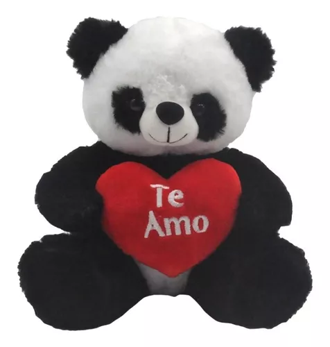 Peluche panda cuty love - saint valentin