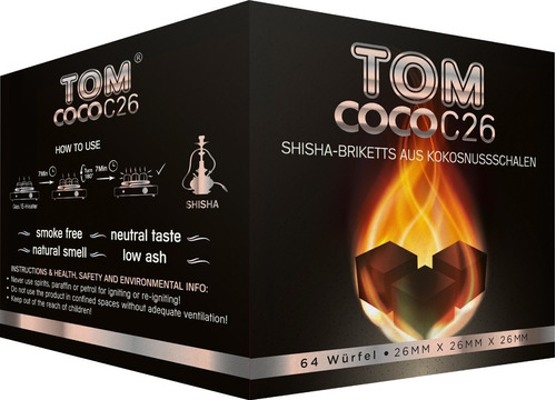 Carbón Tom Coco Gold C26 ( 1kg)