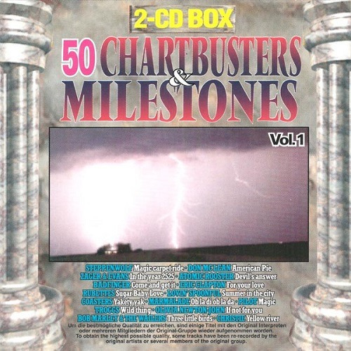 Various / 50 Chartbusters & Milestones Vol. 1- Doble Cd Bo
