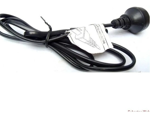 Imagen 2 de 5 de Cable Power Alimentacion Interlock Tipo 8 220/250 Vol.