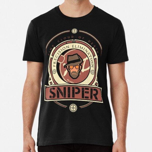 Remera Sniper - Red Team Algodon Premium