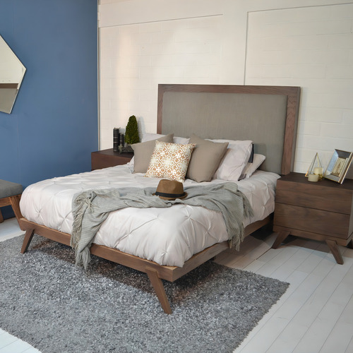 Base De Cama King Size Veneto Desarmable De Madera Mo Gdl Color Nb20