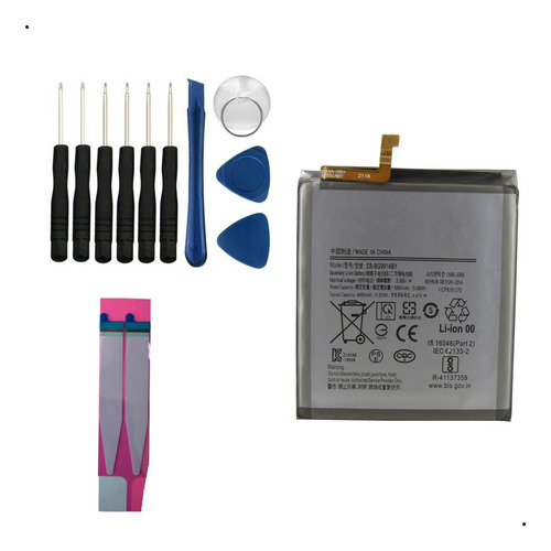 Kit Ferramentas + Flex Cabo Bg991 Compatível Com Galaxy S21