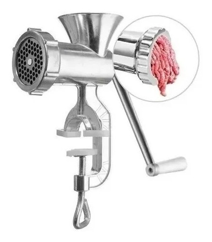 Picadora De Carne Manual N12 Con Embutidor Diginet