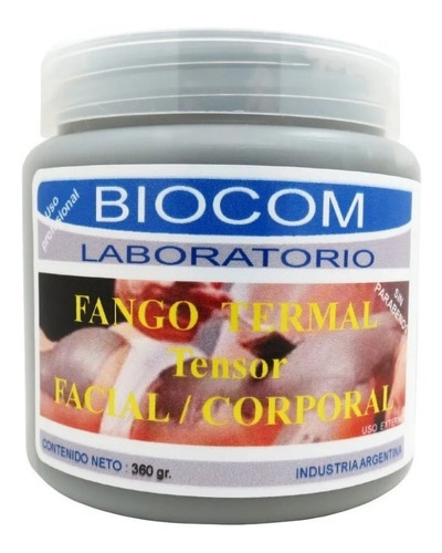 Biocom Fango Termal Tensor Facial Corporal Renovacion Tipo de piel Todo tipo de piel