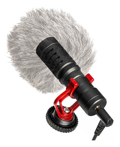 Imagen 3 de 9 de Microfono Boya Condensador Unidireccional Mm1 Exterior Dslr