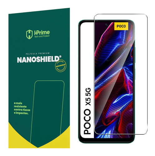 Película Anti Impact Nanoshield Hprime Xiaomi Poco X5 6.67