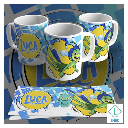 Imagen 2 de 5 de Plantillas De Luca Para Sublimar Tazones Y Poleras