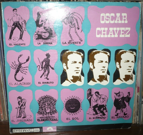 Oscar Chavez Lp La Loteria En Portada