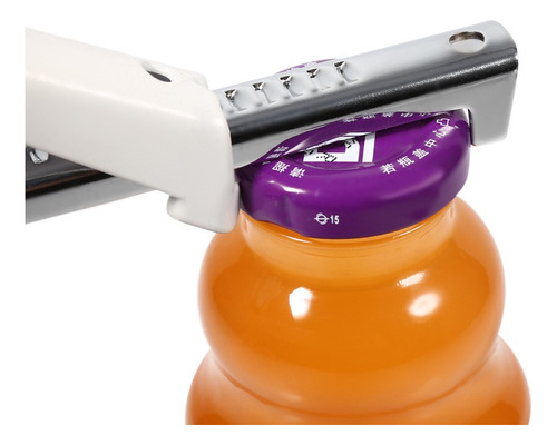 Abrebotellas Profesional Acero Inoxidable Ajustable Cocina Plateado