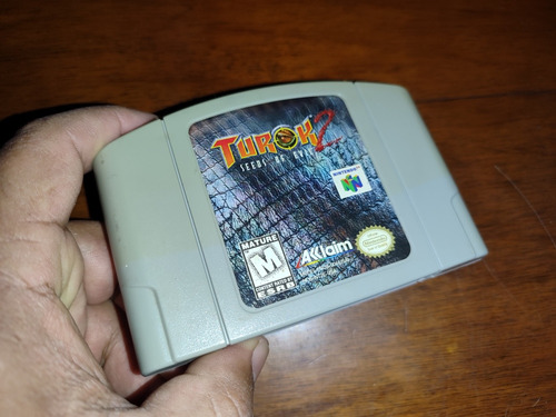 Juego Nintendo 64 Turok 2 Seeds Of Evil Colección Vintage