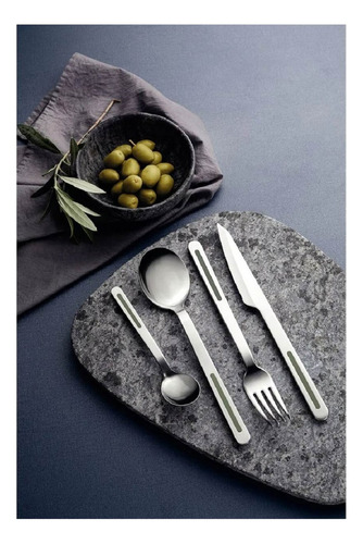 Set. Cubiertos Tramontina Vik. X24 Pz Ace.inox