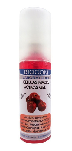 Celulas Madre Activa Gel (s/ Parabenos) X 40 Biocom