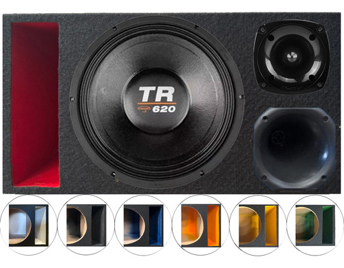Caixa Trio Duto Régua 12 Pol Tr 620 Duto Diversas Cores
