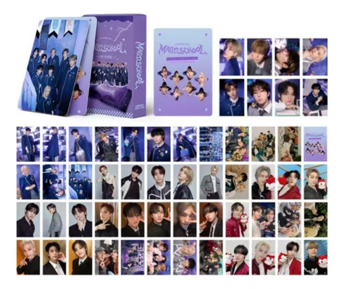 Stray Kids (55 Photocard + Sticker) Kit Pegatina + Lomocard