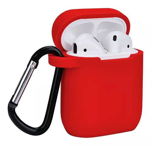  SATLITOG - Estuche de silicona para AirPods, estuche protector  compatible con Airpods Serie 2 y 1 (no para estuche de carga inalámbrica) :  Electrónica