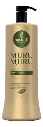 Kit Haskell Murumuru - Shampoo 1l + Condicionador 1l