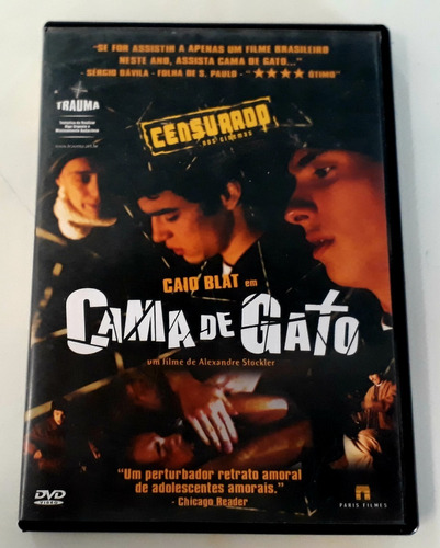 Dvd Cama De Gato (caio Blat) - 4 Ou Mais Tít. 20% Desconto