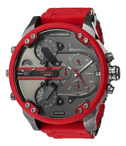 Reloj Pulsera Dsl Hombre Mr Daddy Dz7370 Acero Inox Original