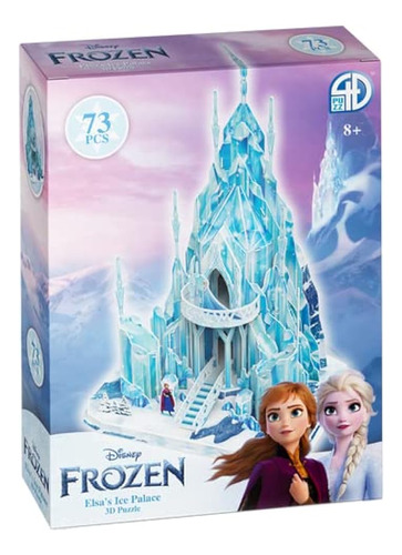 4d Cityscape Disney Princess 3d Puzzles (frozen Ice Palace)