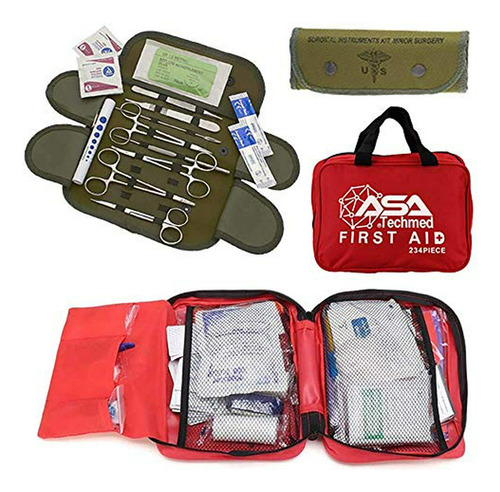 Kit De Primeros Auxilios  Compacto Y Ligero Para Emergencias